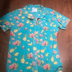 Tropical fruit Themed Light Casual short sleeve